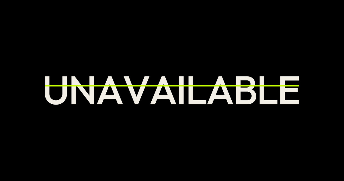 Collection — Unavailable